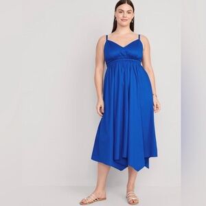 *NWT* OLD NAVY Waist-Defined Sleeveless Smocked Maxi Dress